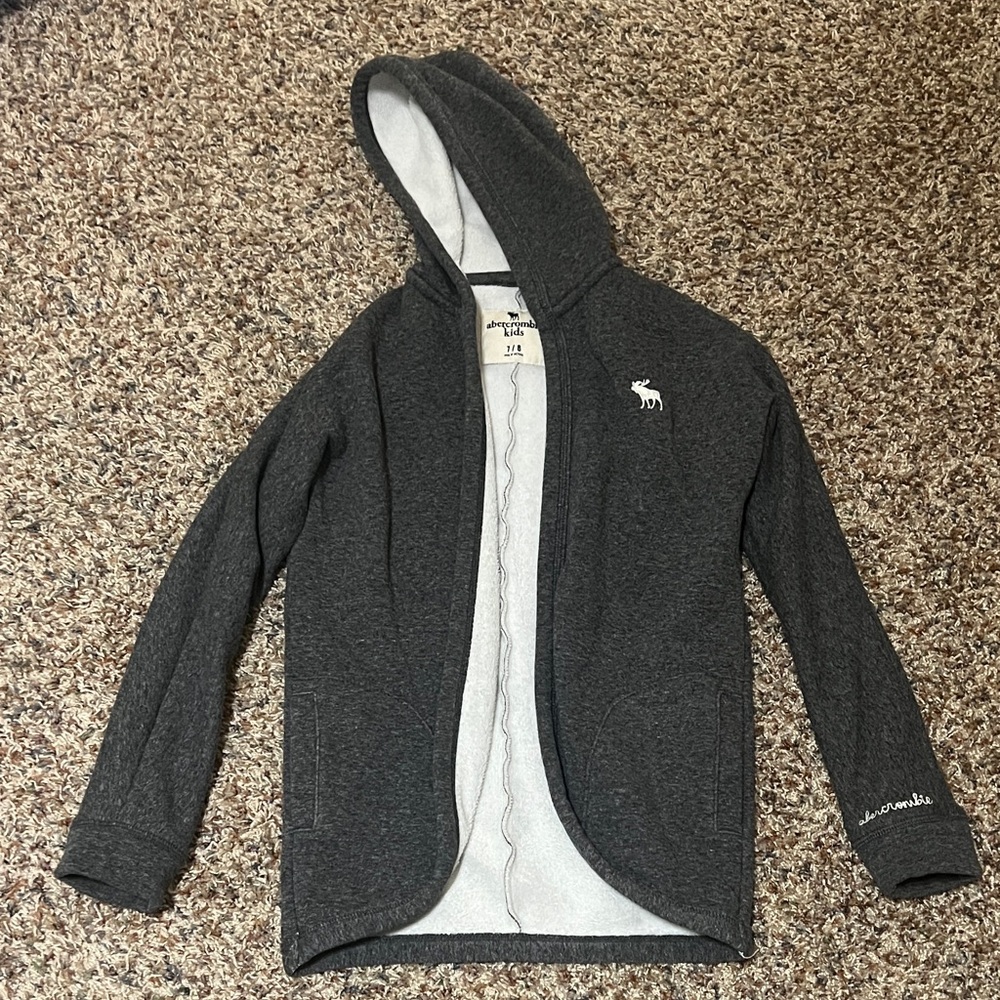 Abercrombie & Fitch Kids Charcoal Hoodie